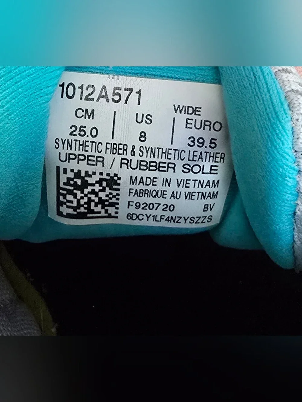 Sz 8 Women's ASICS GEL CONTEND 6 Glacier Gray/Coral Running Shoes